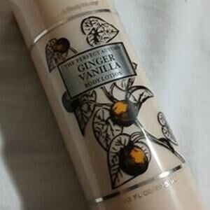 Bath & Body Works THE PERFECT AUTUMN GINGER VANILLA Body Lotion 10 oz NEW